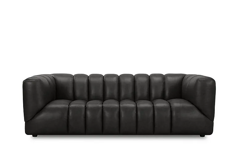 Henna 2.5 Seater Leather Sofa - Sofas and Armchairs