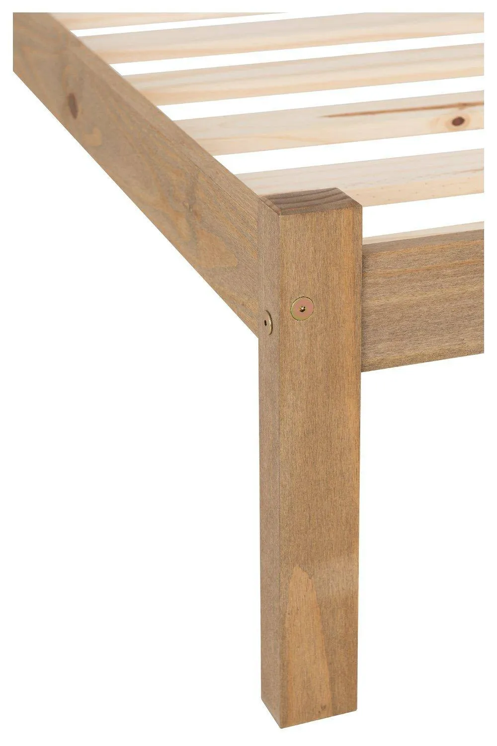 Seconique Panama 4'6" Double Bed in Natural 4