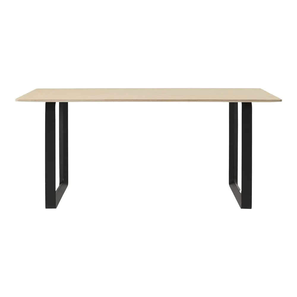 Muuto 70/70 Table 170 x 85cm in Oak with Black Legs 2
