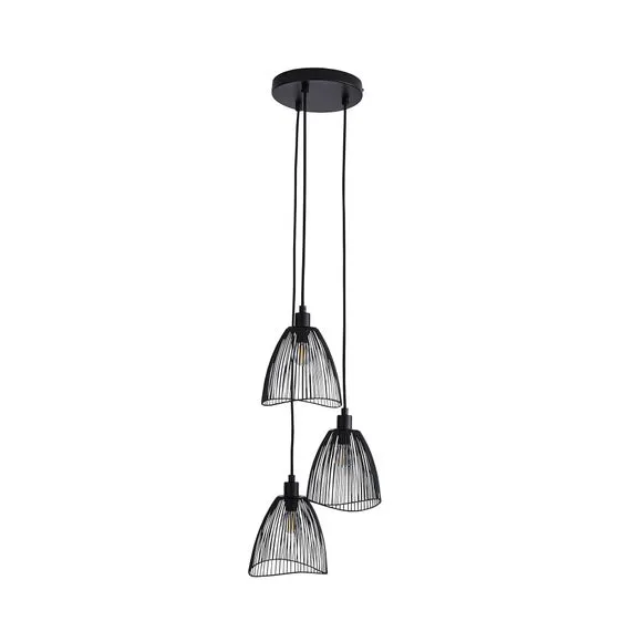 Elements Jaula 3 Light Cluster Ceiling Light 5