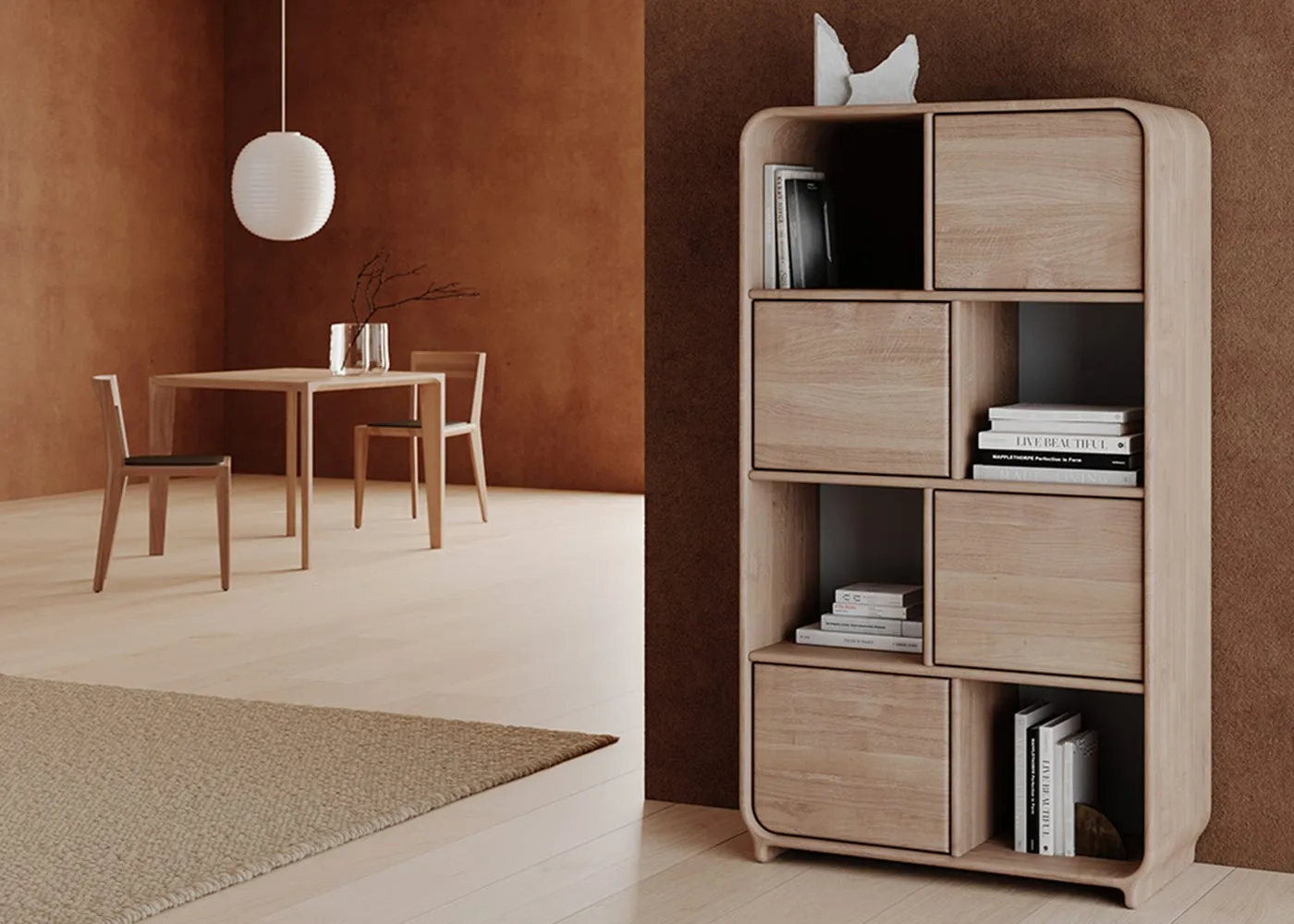 Artisan Eny Shelf Oak White Oil 3