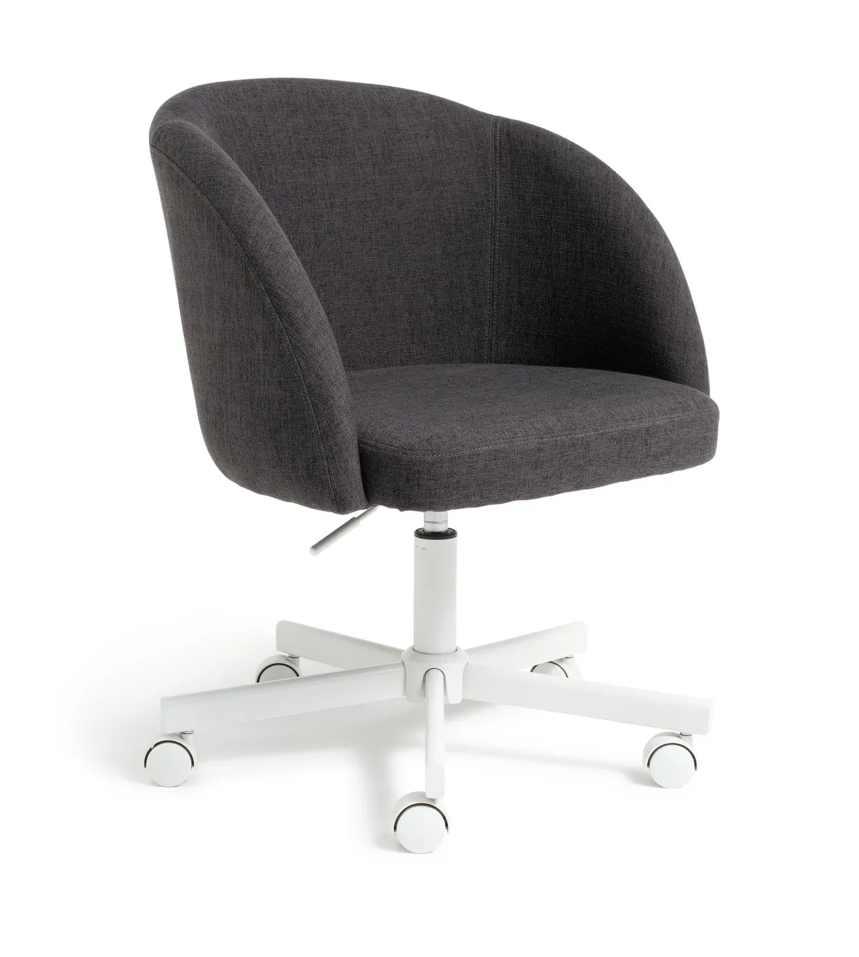 Habitat Swivel Tub Office Chair - Charcoal