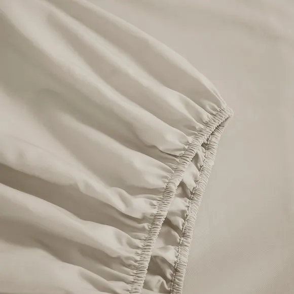 Dorma Crisp & Fresh 400 Thread Count Egyptian Cotton Percale Fitted Sheet 2
