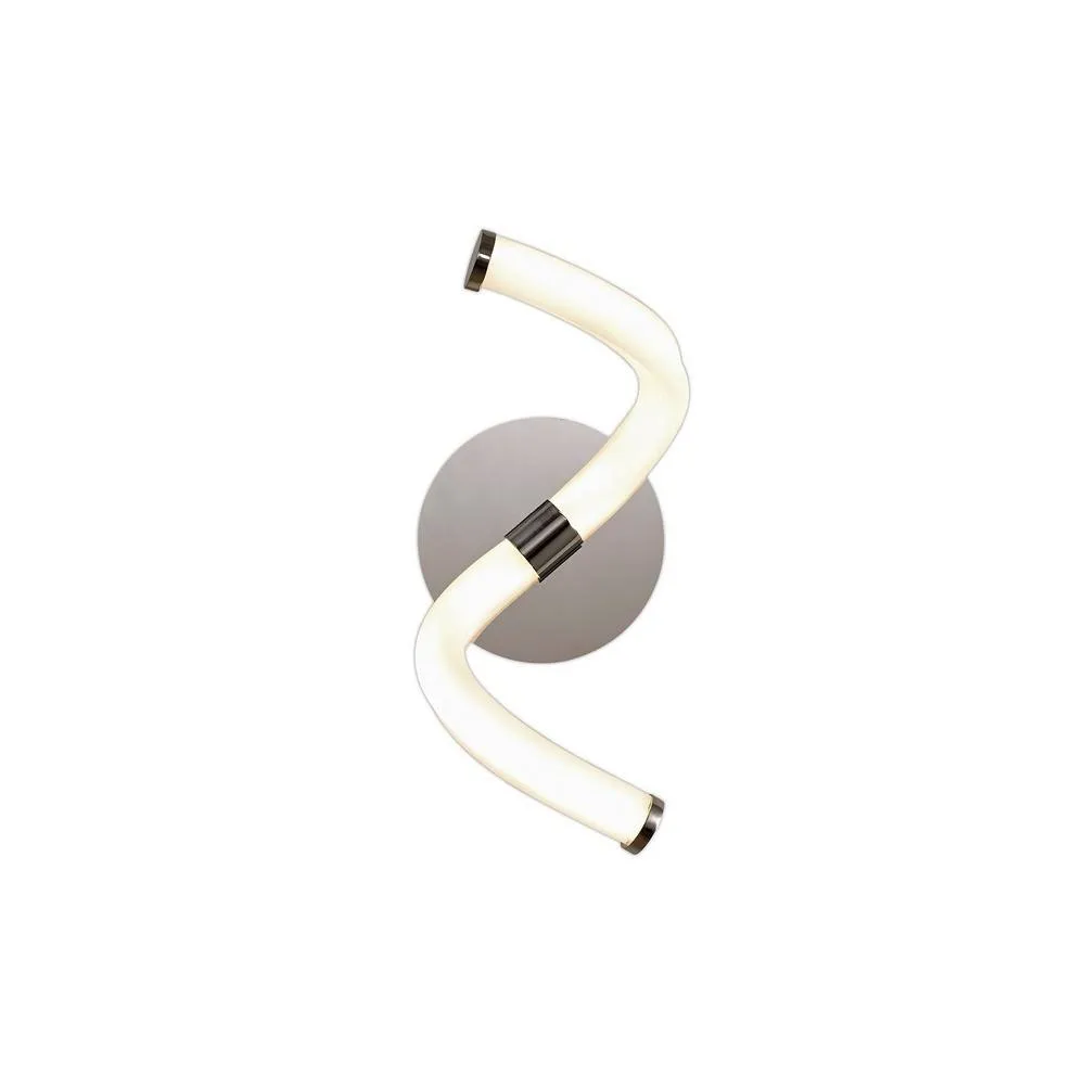 Netlighting Nur Wall Lamp 12W LED 3000K 900lm IP20 Chrome in Grey