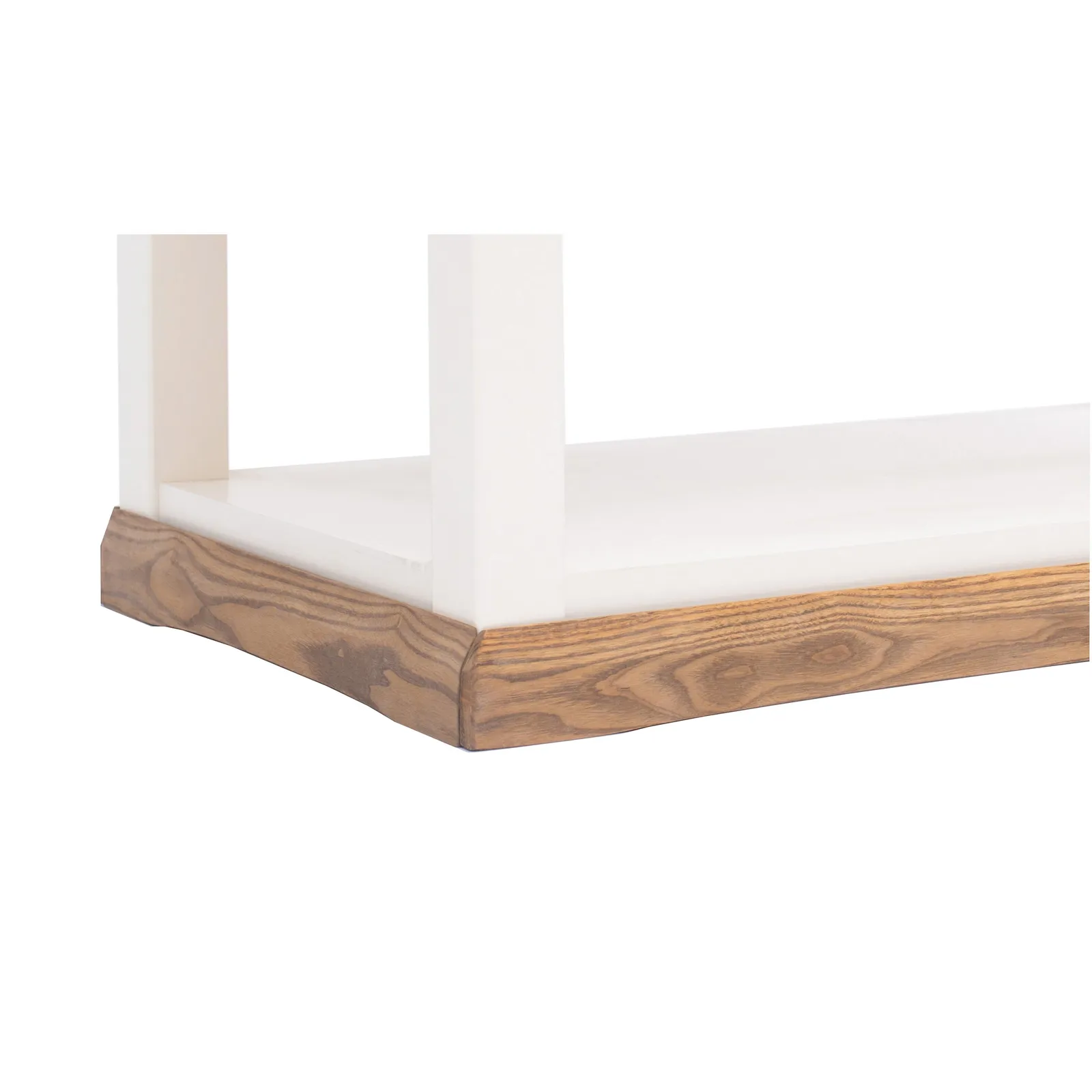 Cabinet Bits Coffee Table with Shelf - H45 W100 D60cm in Off-White 5