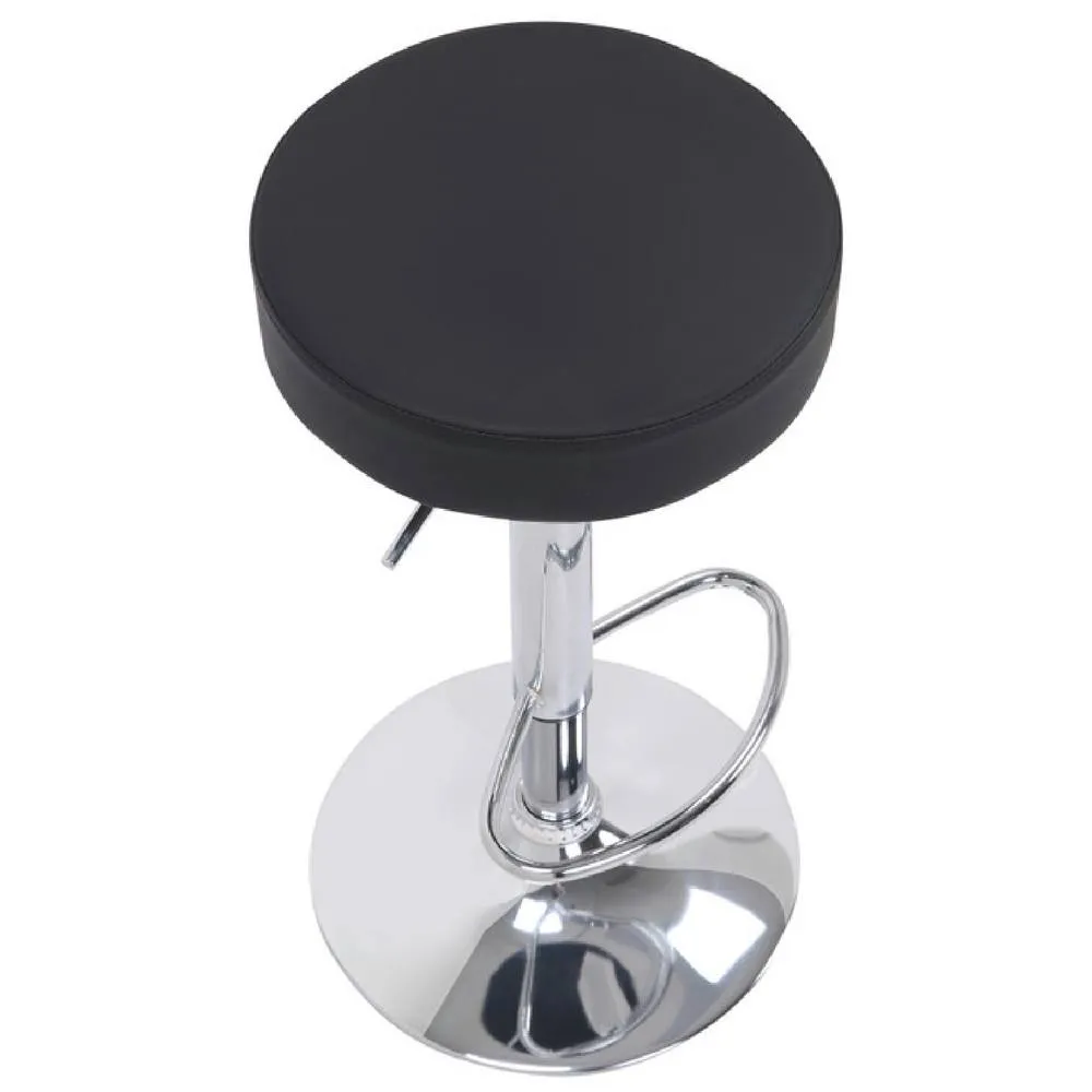 netfurniture Michelle Bar Adjustable Stool in Black 2