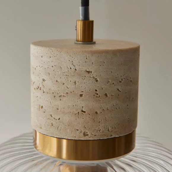 Vogue Tamara Ribbed Adjustable Pendant Light 3