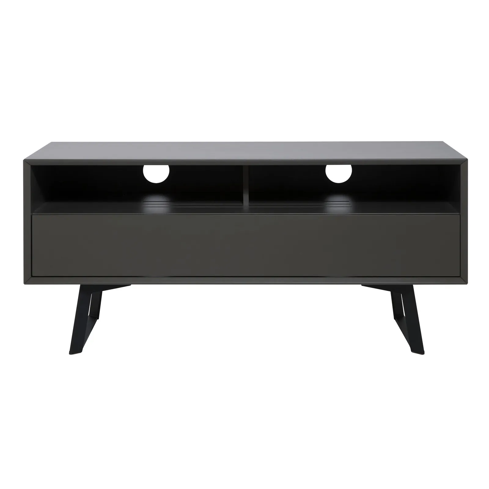 Carbon TV Unit, Black for TVs up to 55"