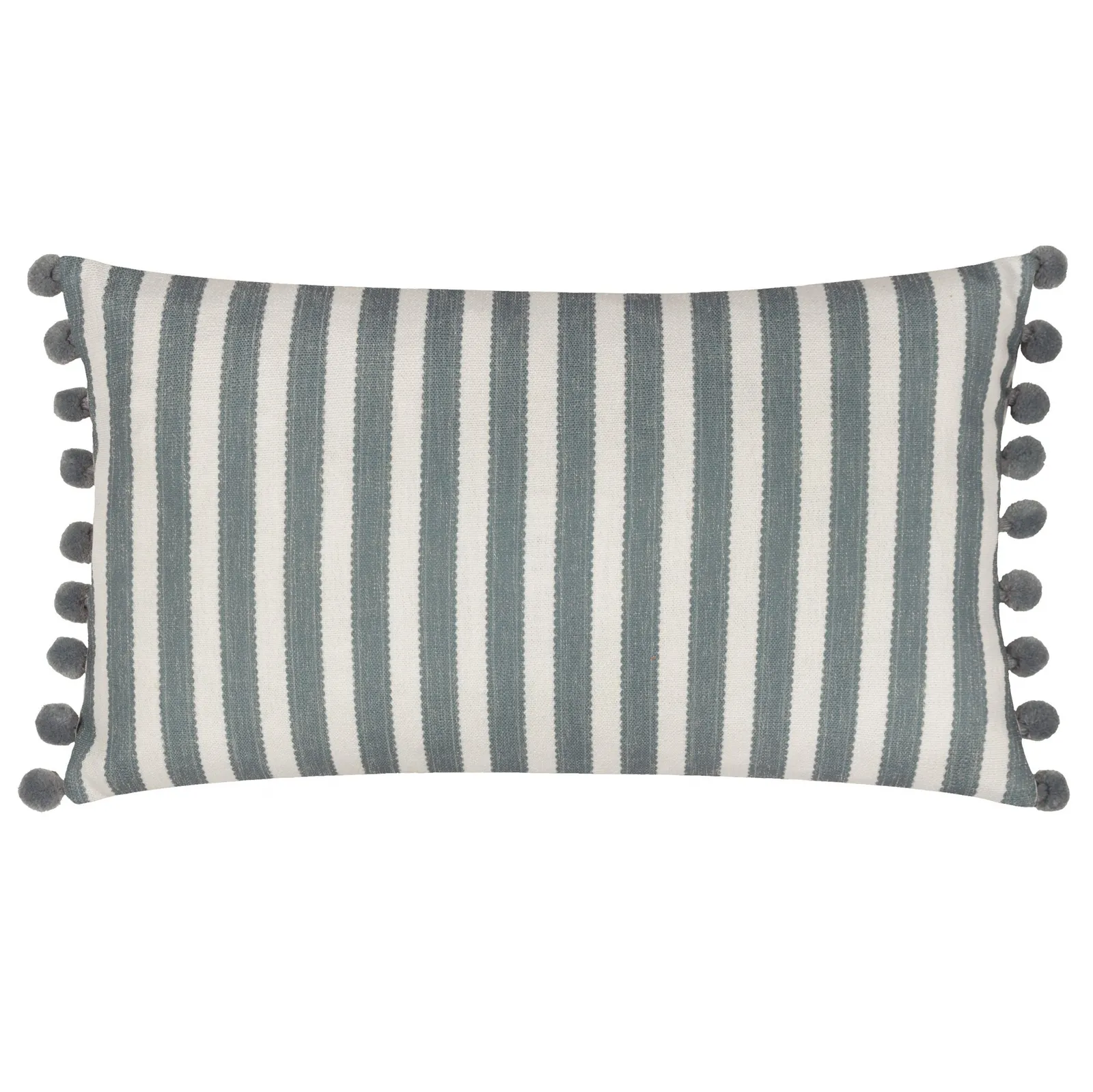 Sanderson Sessile Leaf Printed Cushion in Light Blue 3