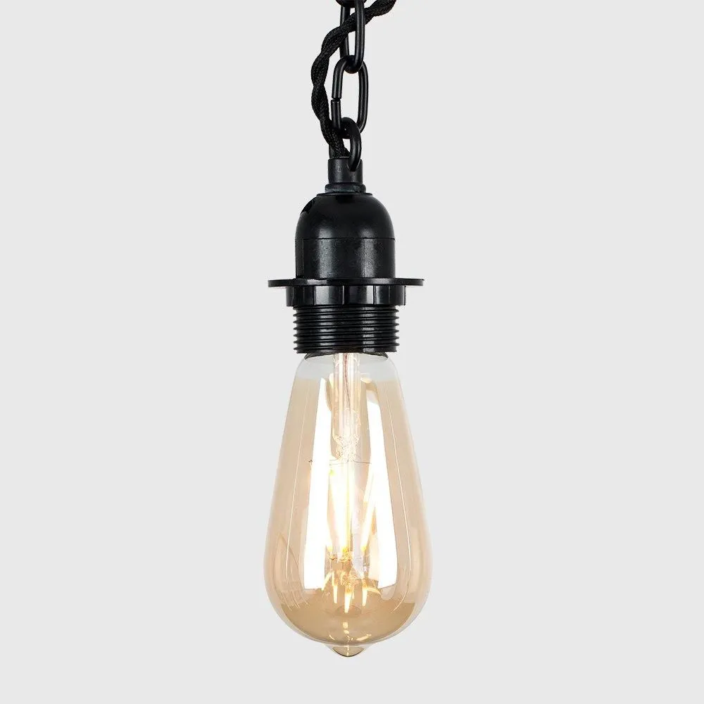 ValueLights Huber Industrial Black Indoor Wall Light Base 4