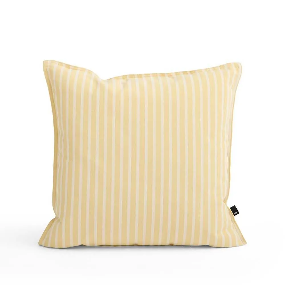 HAY Terrazza Cushion Bold Stripe Yellow 2