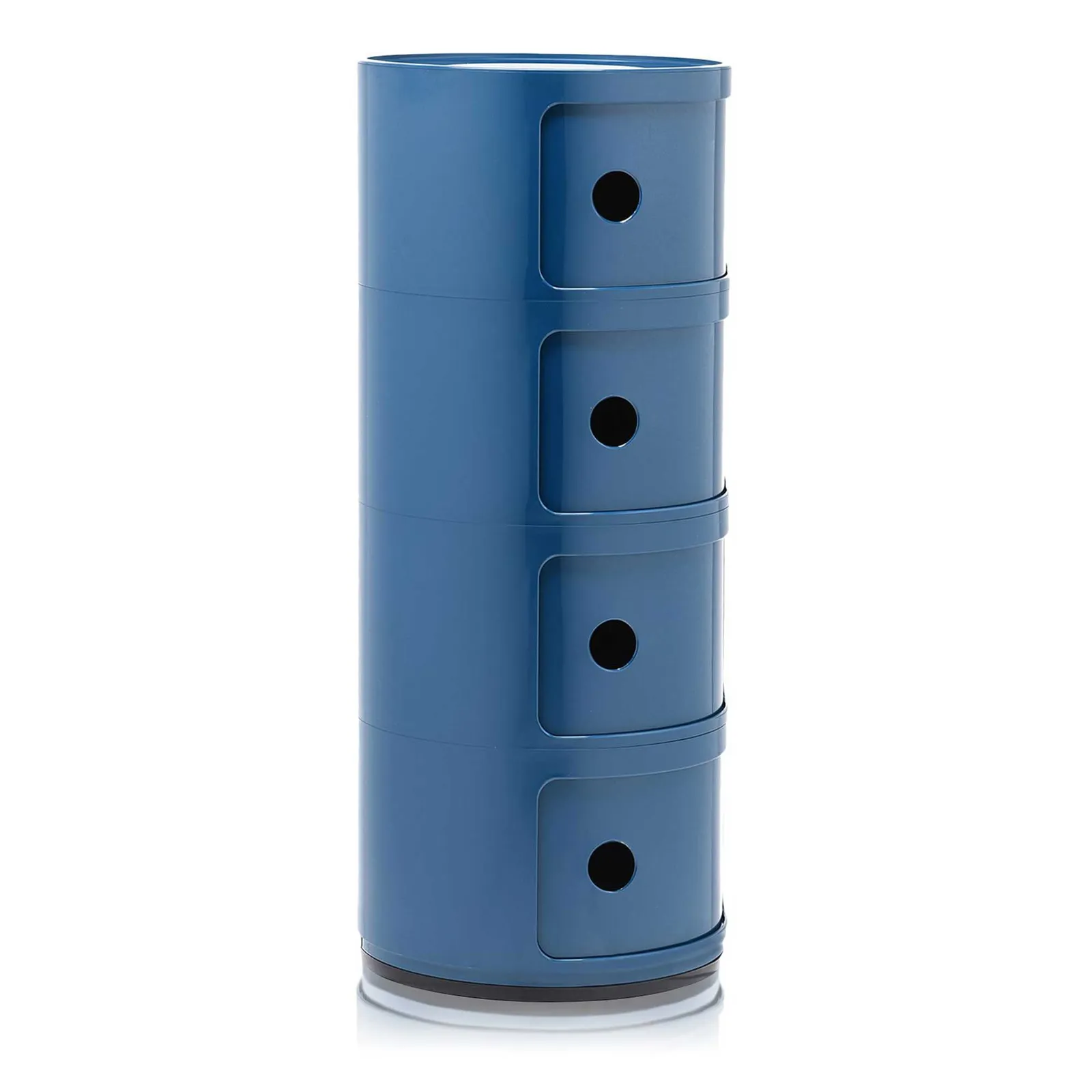 Kartell Componibili 4 Drawer Storage Unit, Blue
