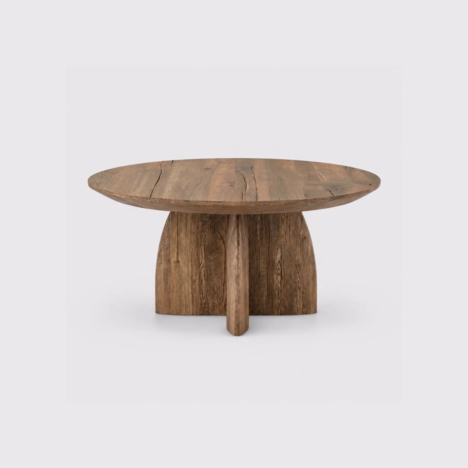 Pure Furniture Slim Tiaga Coffee Top + Legs Table, Neutral | Barker & Stonehouse