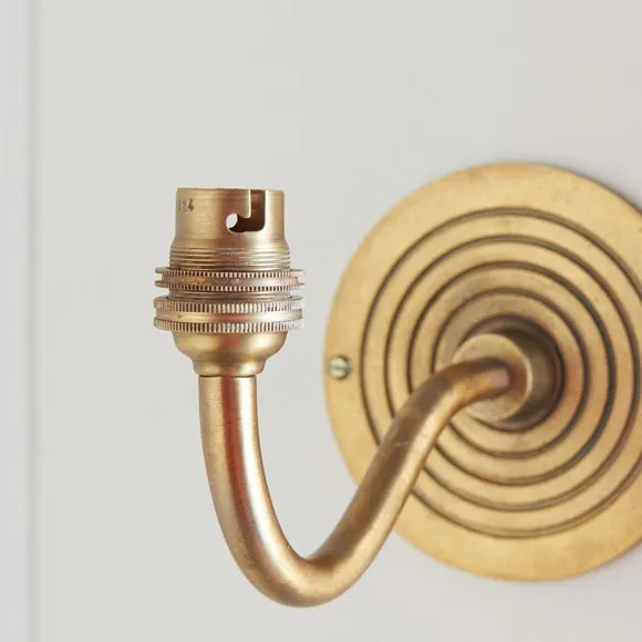 Vogue Wave Curved Wall Light Fitting 2