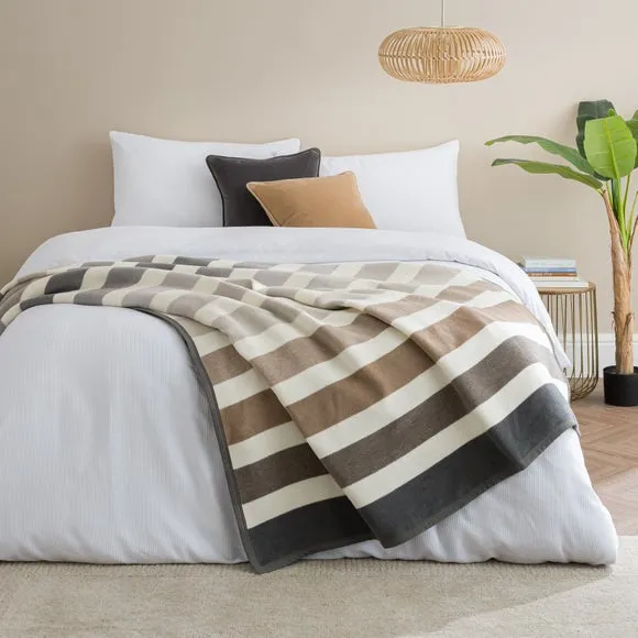 Sloane Striped Throw Blanket 3