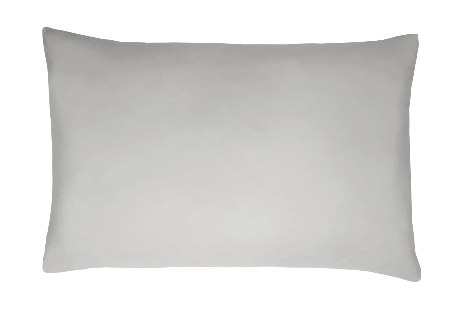 Smart Living Luxurious 300 Thread Count Anti-Allergy 100% Cotton Sateen Pillowcases in Silver