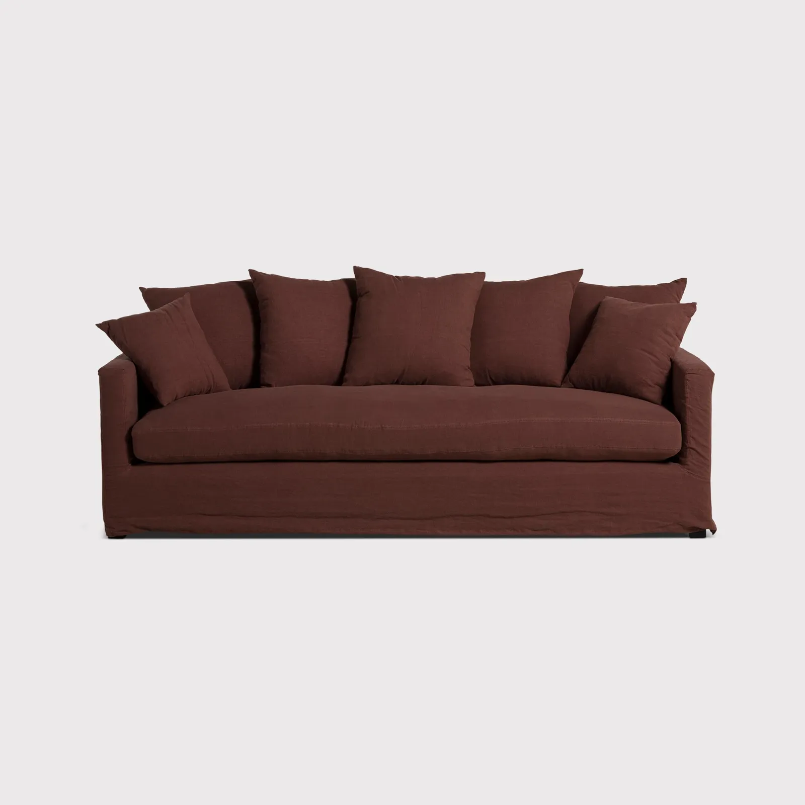 Enstone Grand Sofa, Brown Fabric | Barker & Stonehouse