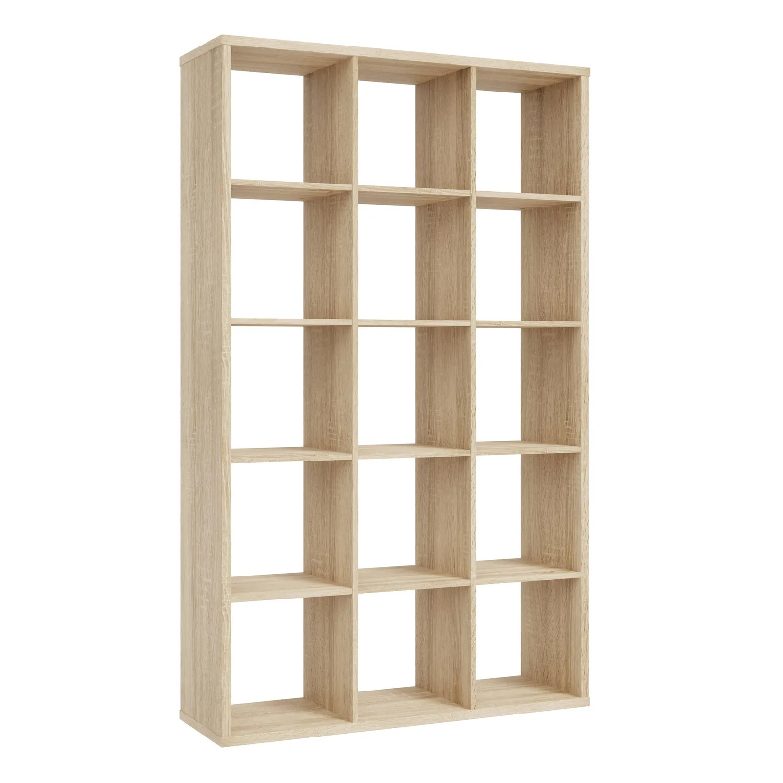 Furniture To Go Mauro 3x5 Storage Unit in in Light Oak 1