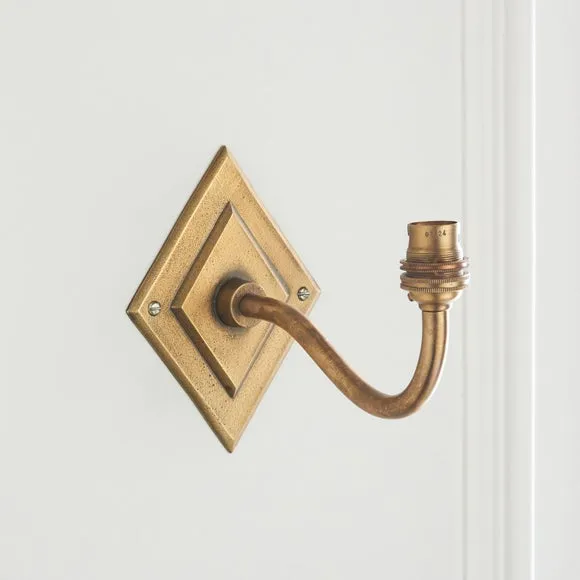 Vogue Prism Twill Curved Wall Light 3