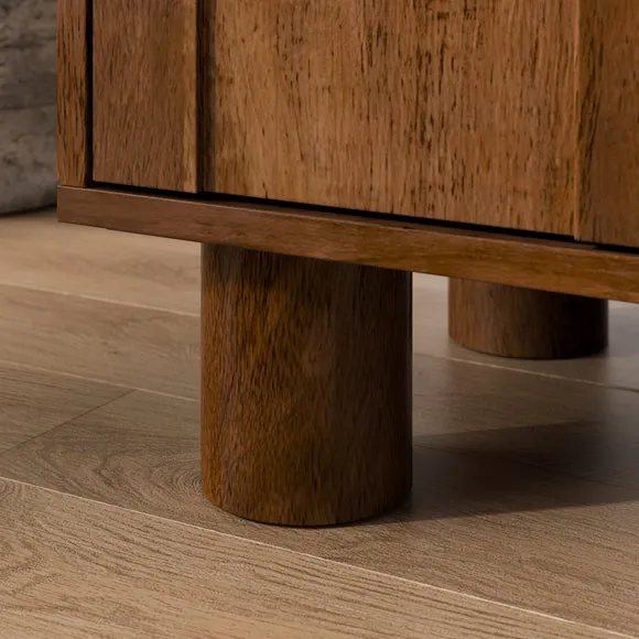 Juni Bedside Table, Mango Wood 5