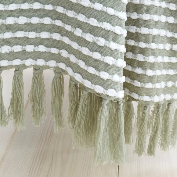 Catherine Lansfield Stab Stitch Throw Blanket 125cm x 150cm 4