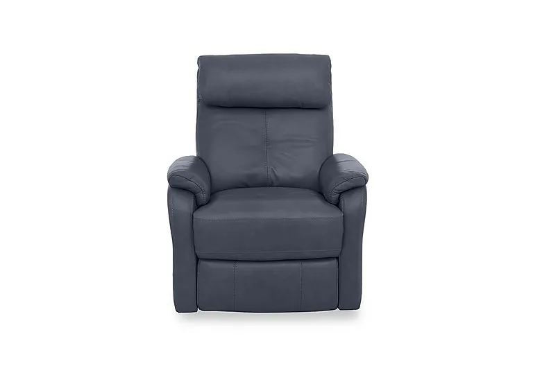 Compact Collection Titch NC Leather Chair - NC Ocean Blue