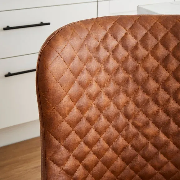 Montreal Counter Height Bar Stool, Faux Leather 3