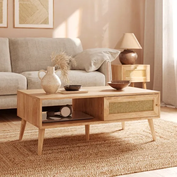 Jordyn Coffee Table, Mango Wood Effect 3