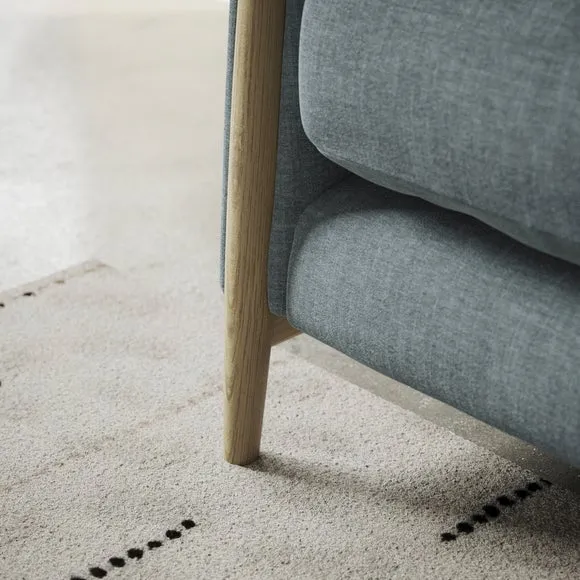 Hector Tonal Plush Chenille 2 Seater Sofa 5