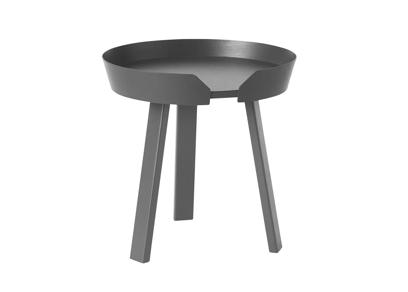Muuto Around Coffee Table Small Anthracite 1