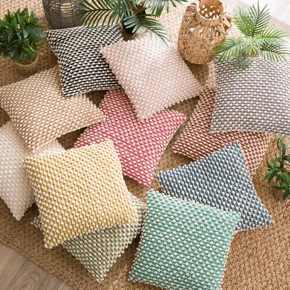 Jersey Bobble Square Cushion 6