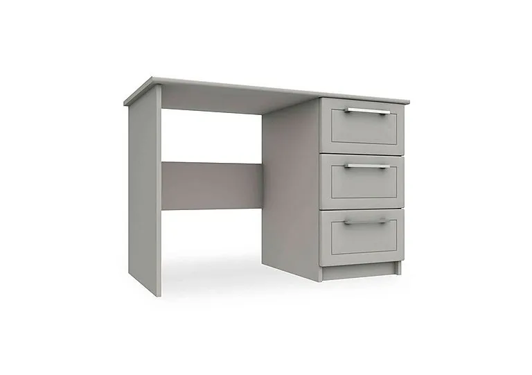 Bexley 3 Drawer Dressing Table - Light Grey