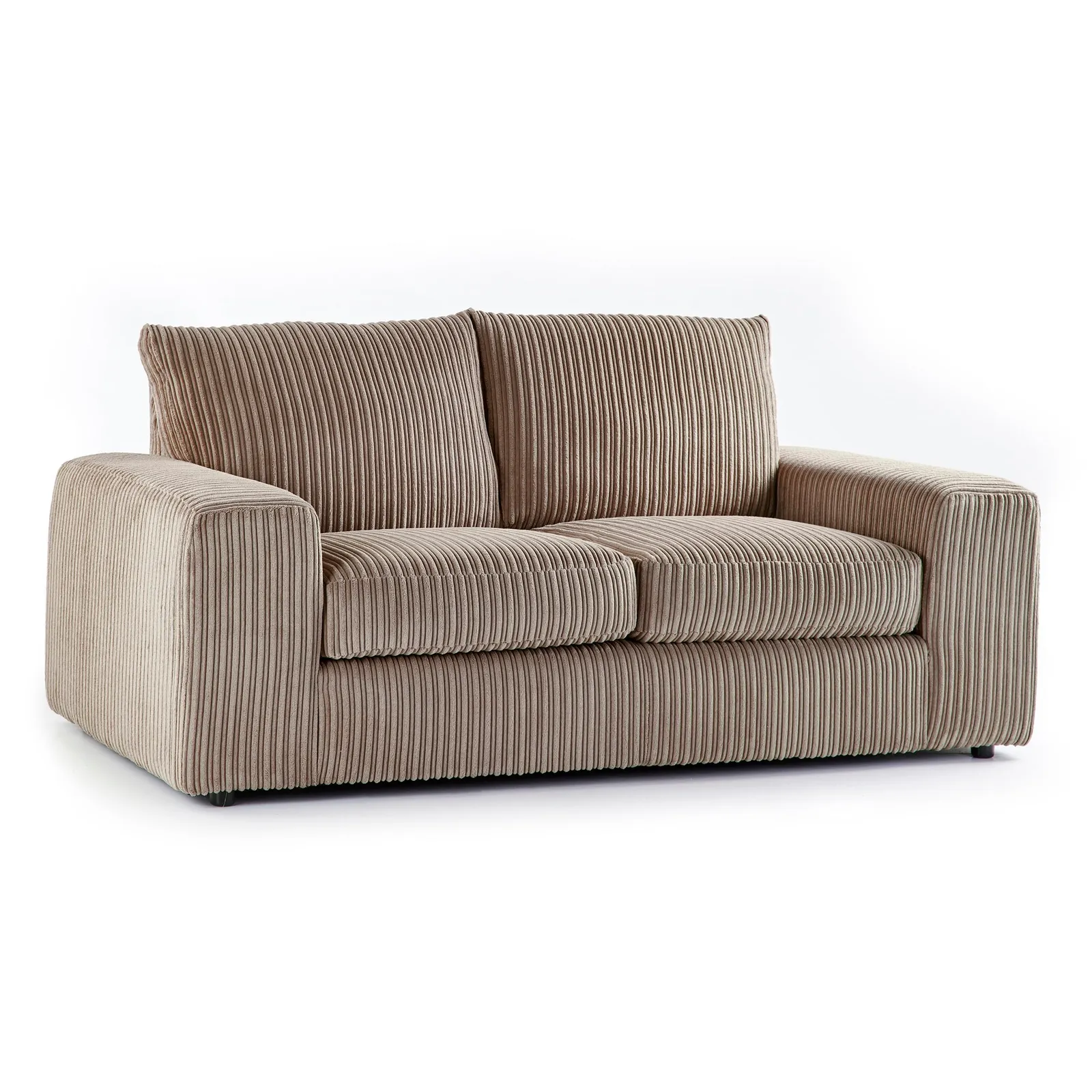 Champ Fabric 2 Seater Sofa Brown