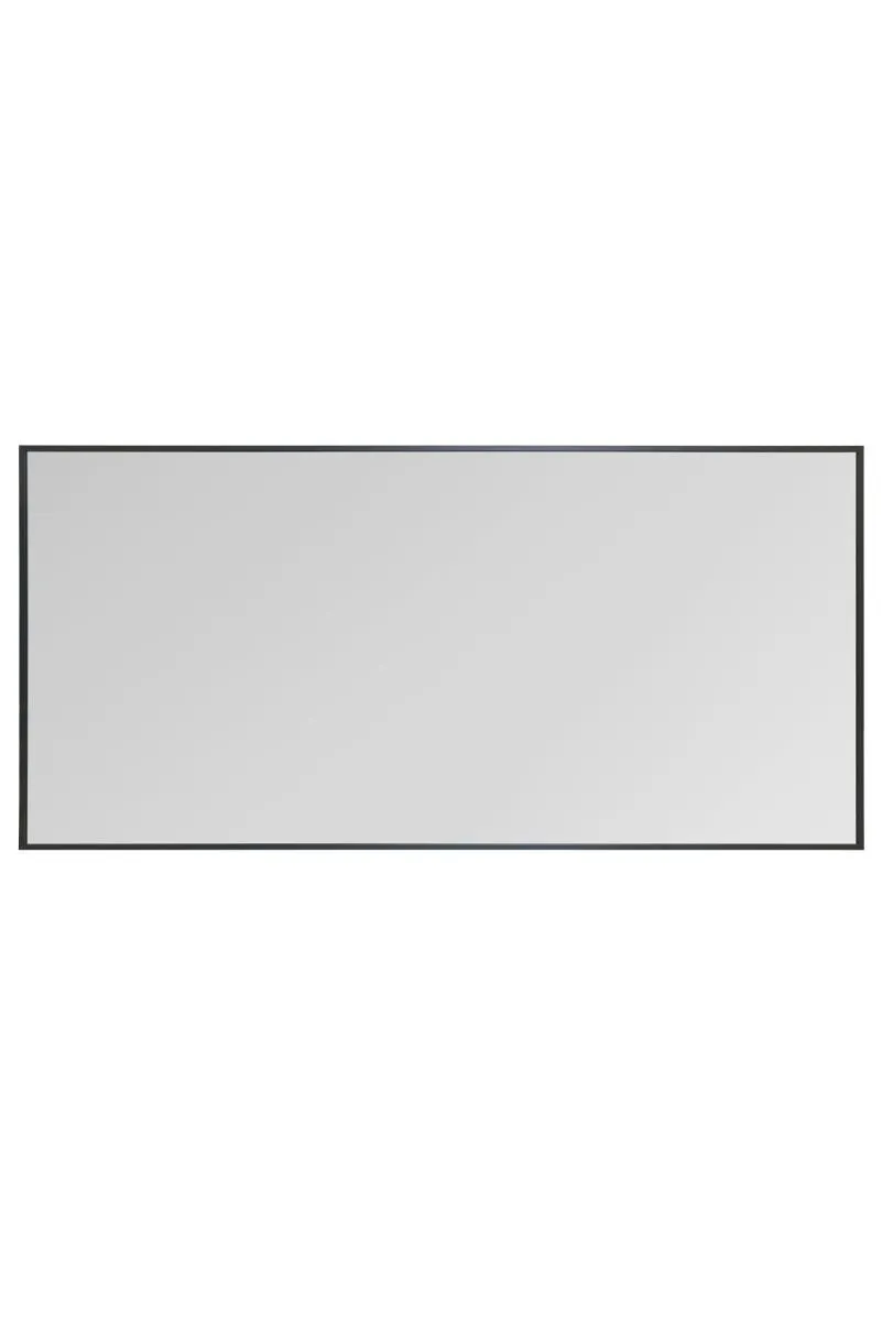 MirrorOutlet Full length Black Aluminium Edged Wall Leaner Mirror 68" X 33" (174CM X 85CM) 4