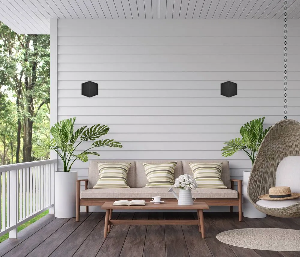 Netlighting Bari Outdoor Up Down Wall Lamp Black 4000K Neutral White 2xLED IP54 2