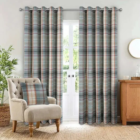 Sundour Gleneagles Blackout Eyelet Curtains 2