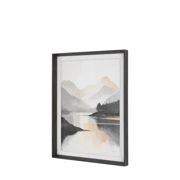 Cedar and Sage Mountain Mirrors Framed Canvas 5