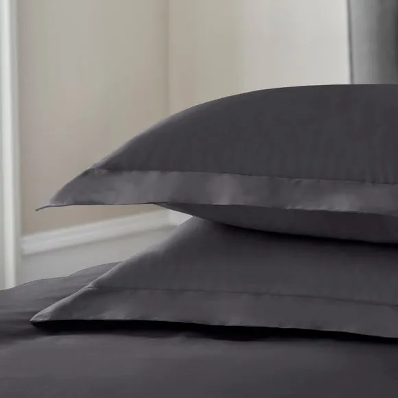 Dorma Crisp & Fresh 400 Thread Count Egyptian Cotton Percale Continental Pillowcase 2