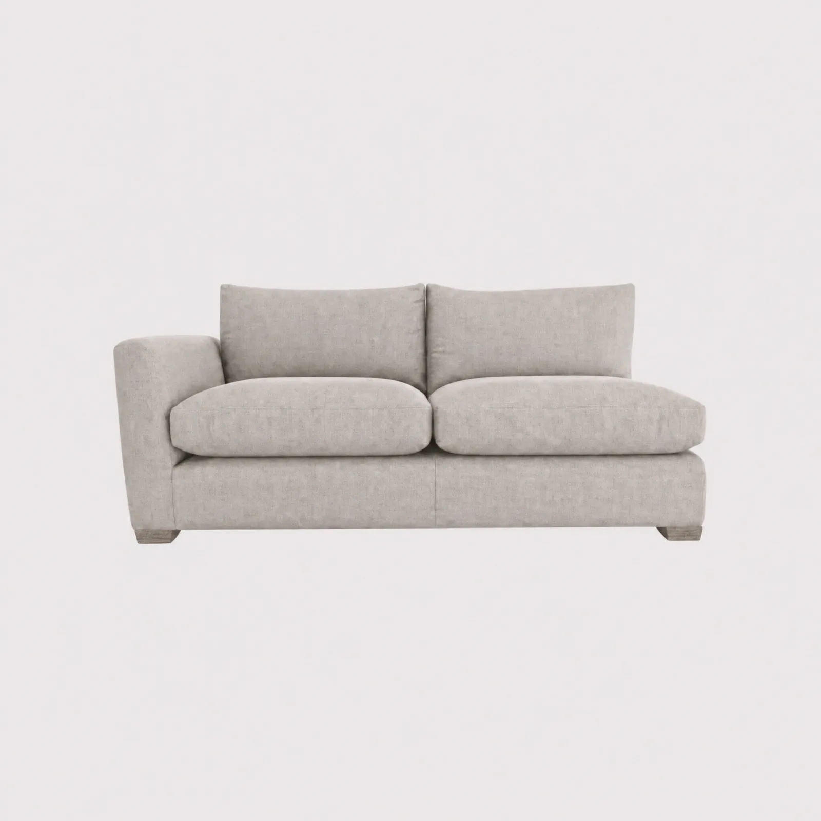 Floyd 1 Arm Modular Sofa Unit Left, Grey Fabric | Barker & Stonehouse 1