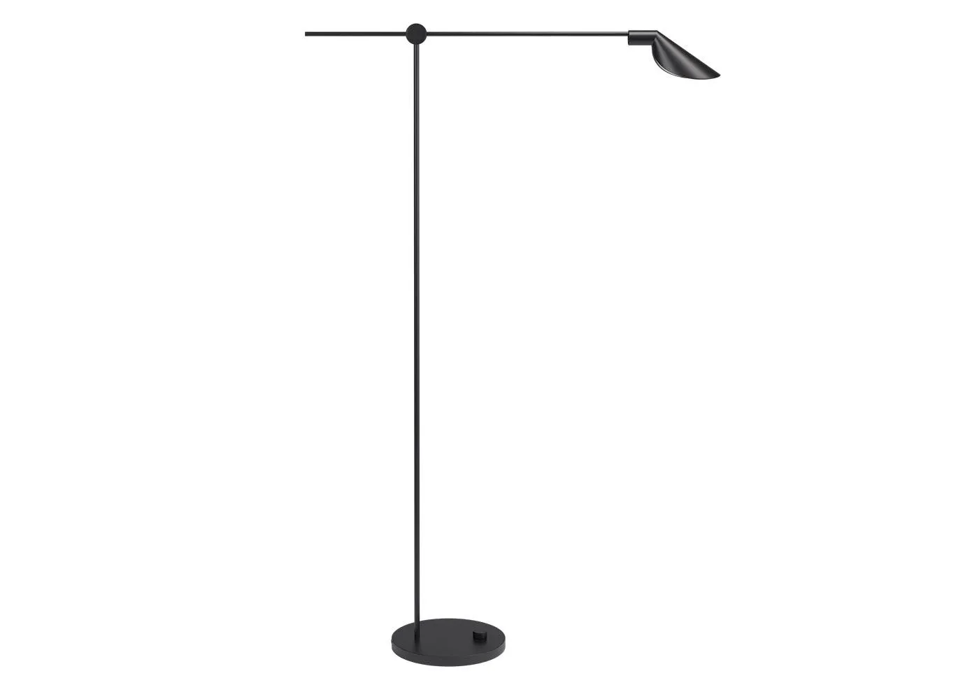 Fritz Hansen MS011 LED Floor Lamp PVD Black