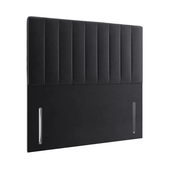 Luxury Velvet Vertical Stripe Headboard 2