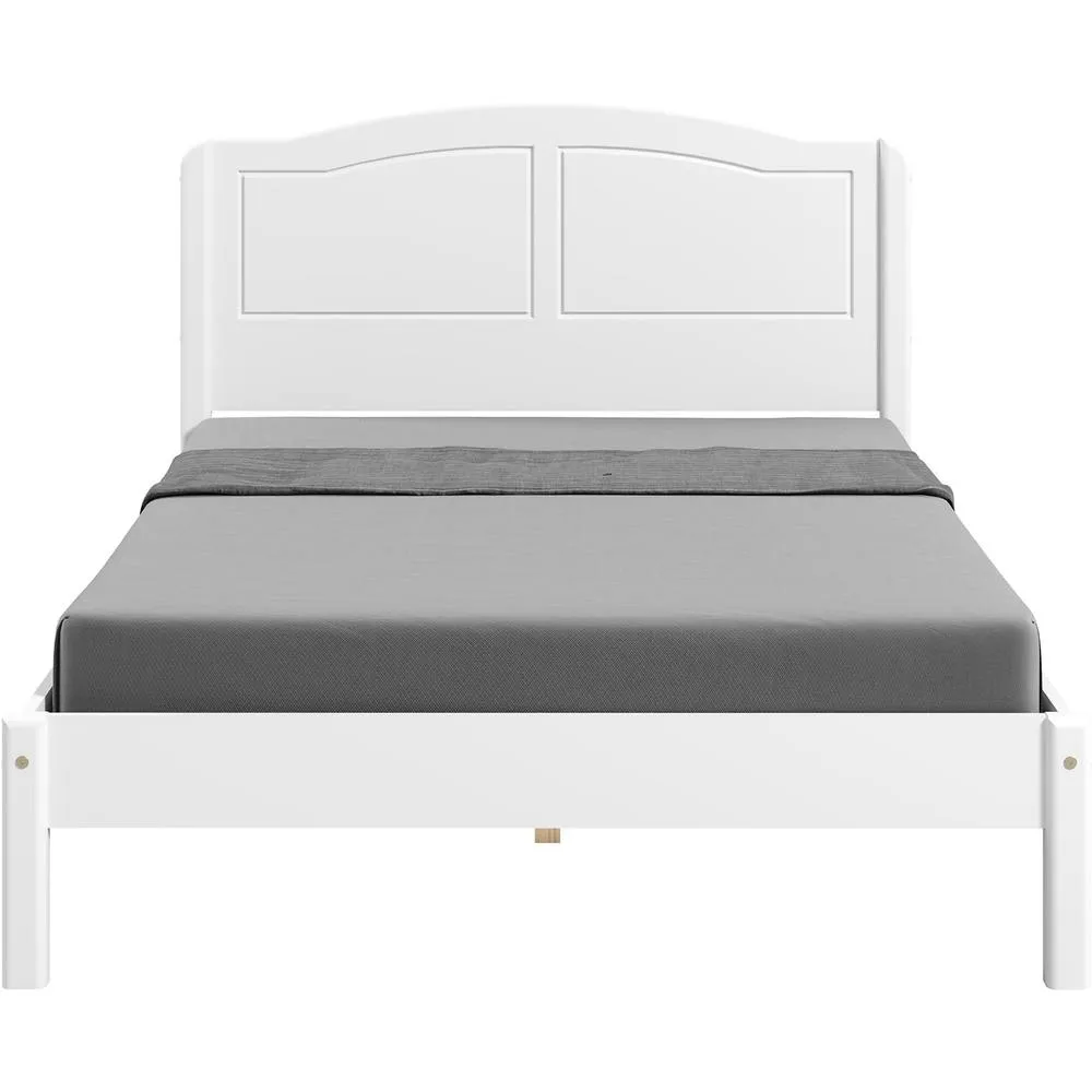 Seconique Stratford 4'6" Bed White 4