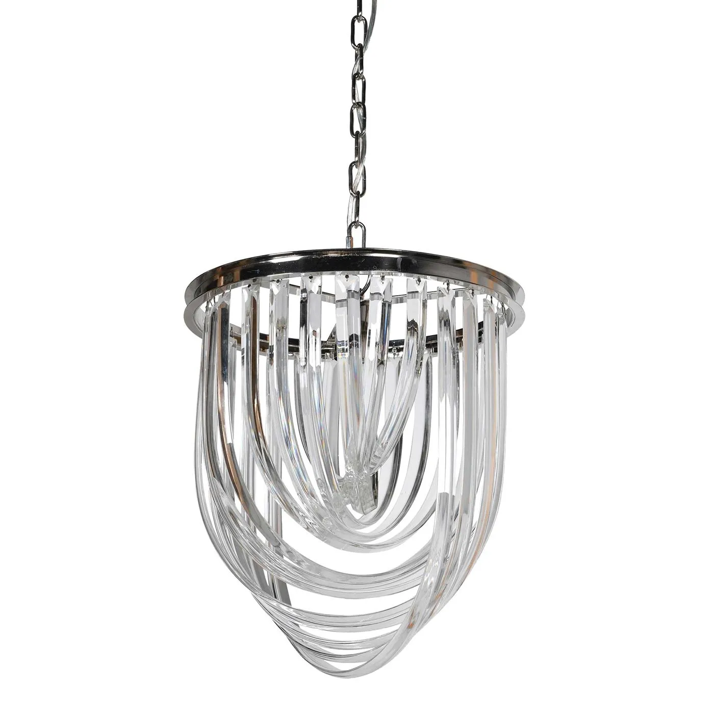 Multi Strand Chandelier, Chrome