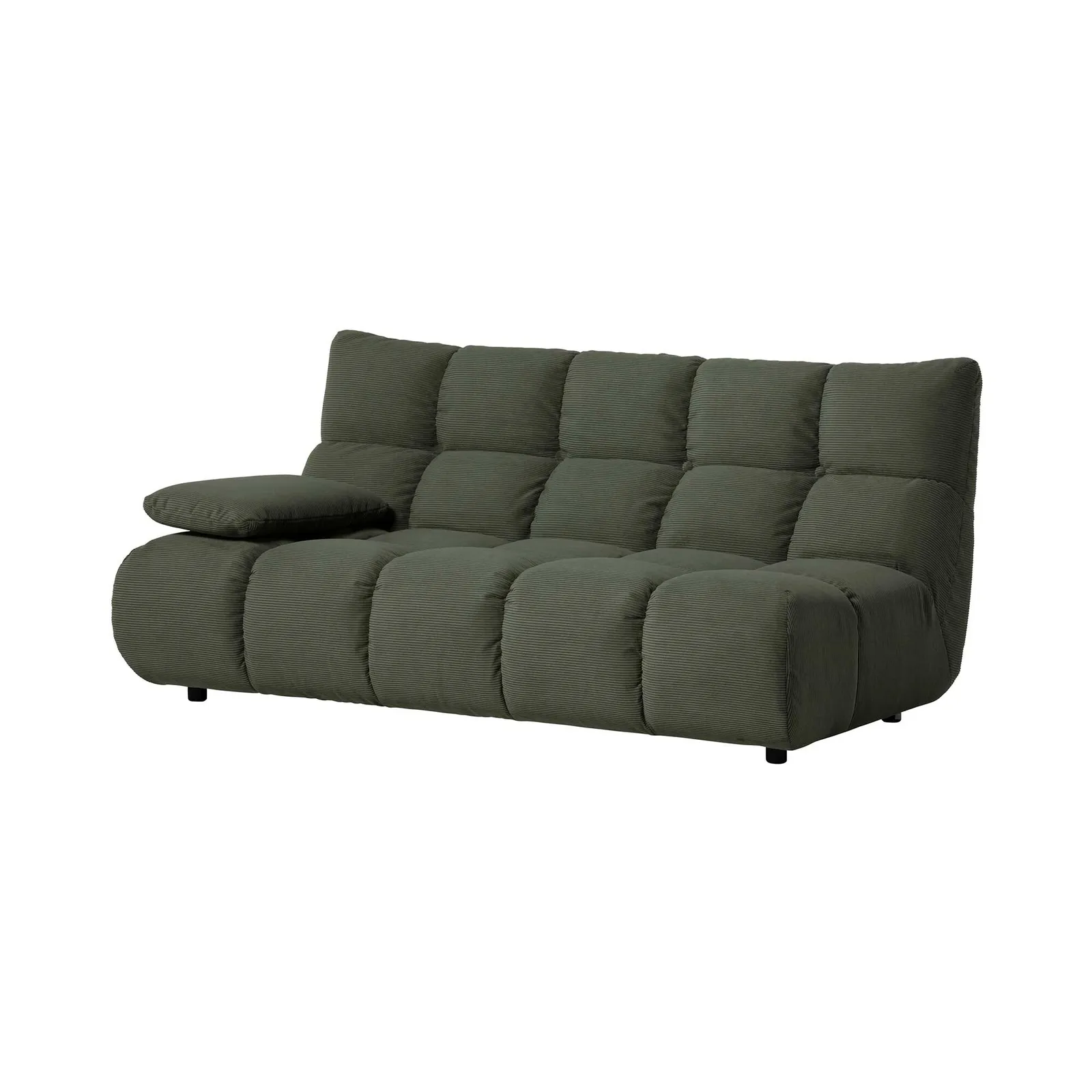 Bryce 2.5 Seater With Armrest Left, Green | Barker & Stonehouse 2