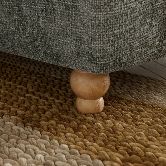 Martha Chunky Chenille Full Corner Sofa 5