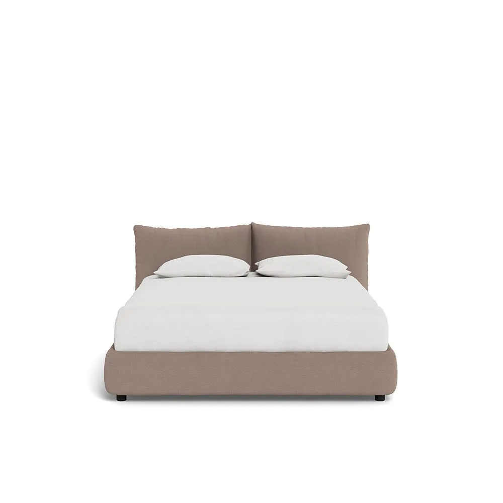 Heal's Pillow Storage Bed King Tundra Texture Latte 1