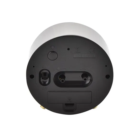 Hometime Light & Snooze Alarm Clock with Metal Feet 3