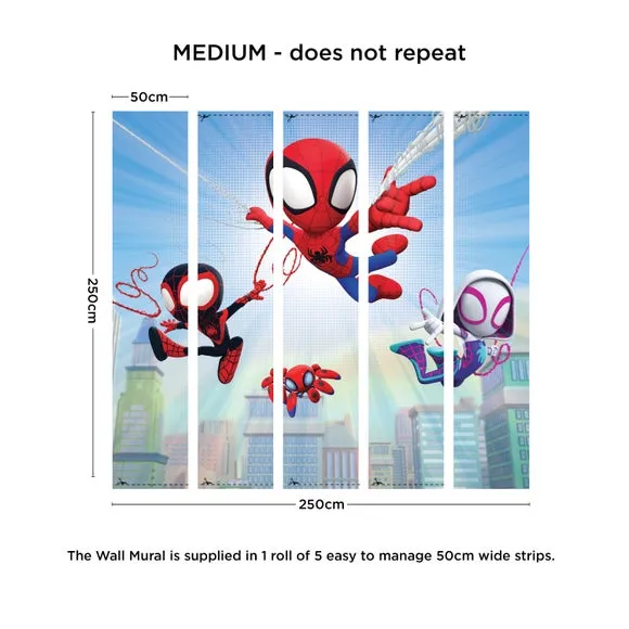 Marvel Spidey Kids Wall Mural 3