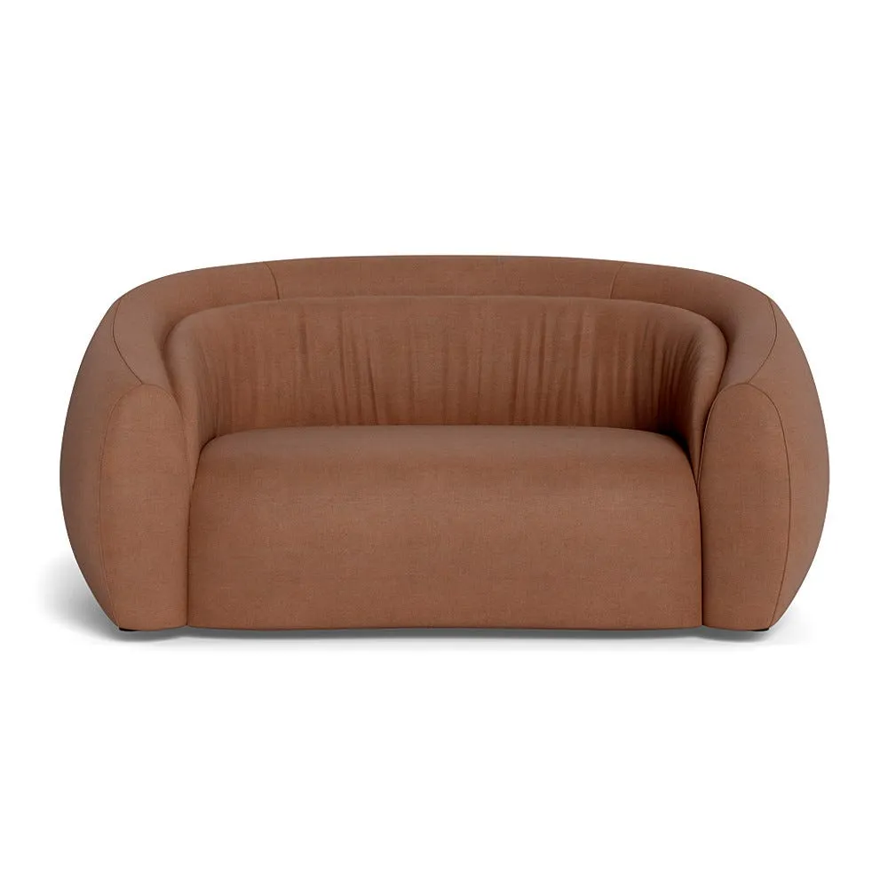 Heal's Flora 2 Seater Sofa Siena Cotton Clay 1