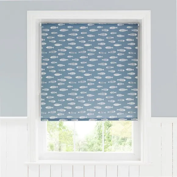 Blue Fish Daylight Moisture Resistant Roller Blind 3